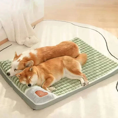 PETSOFT – Orthopädisches Hundebett mit abnehmbarem Bezug