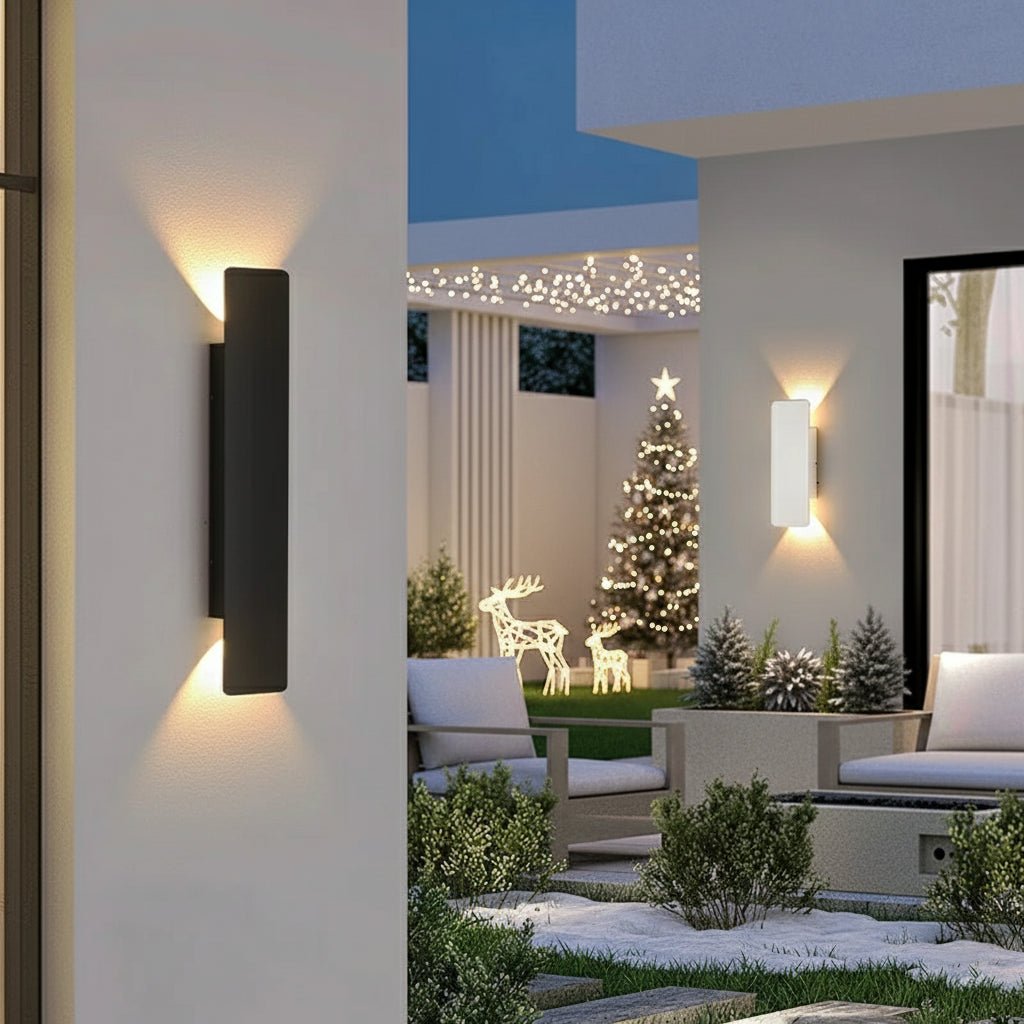 OUTGLOW – Wasserdichte LED-Aluminium-Wandleuchte für Innen & Außen