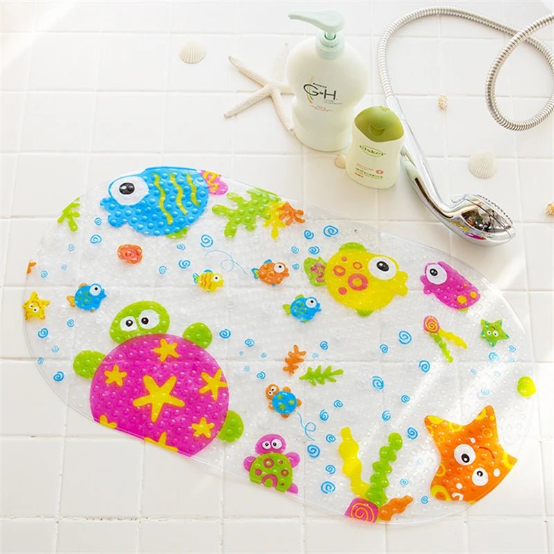 SafeSplash – Non-slip PVC Massage Bathtub Mat for Children