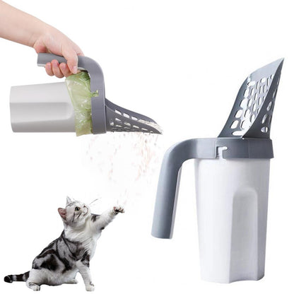 EASYSCOOP - Hygienic cat scoop with odour-stop function