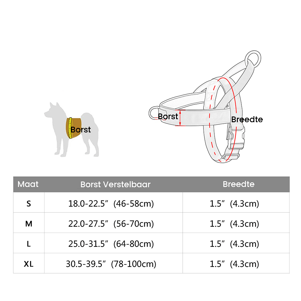 SAFEPULL – Reflektierendes Anti-Zug-Hundegeschirr für sichere Kontrolle 8