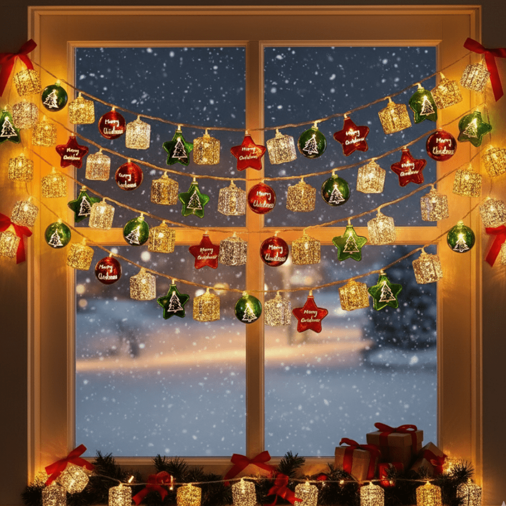 SANTASHINE – Dekorative LED-Lichterketten für festliche Stimmung 0