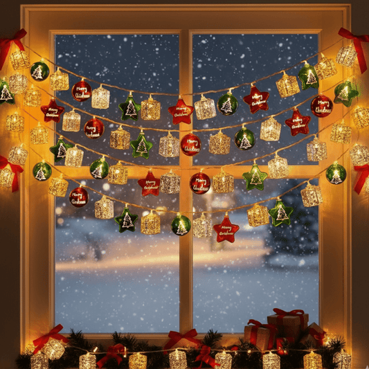 SANTASHINE – Dekorative LED-Lichterketten für festliche Stimmung 0