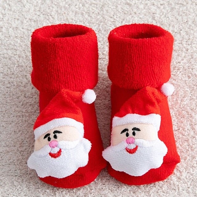 SANTASOCKS – Entzückende Weihnachtssocken für Kinder 0