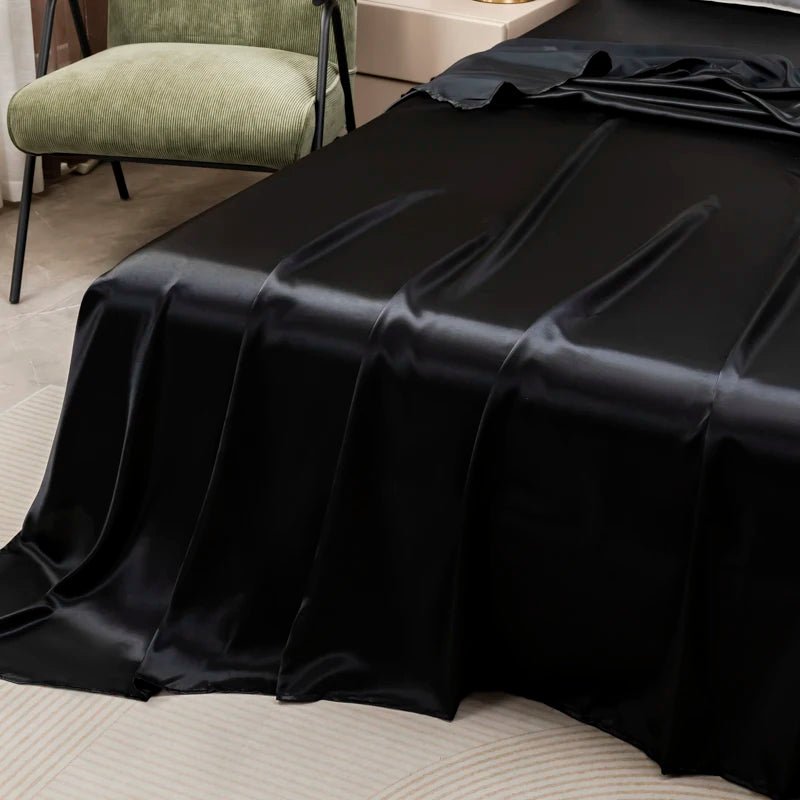 SATINBREEZE – Kühlendes Satin-Bettwäscheset mit atmungsaktiven, weichen Kissenbezügen 1