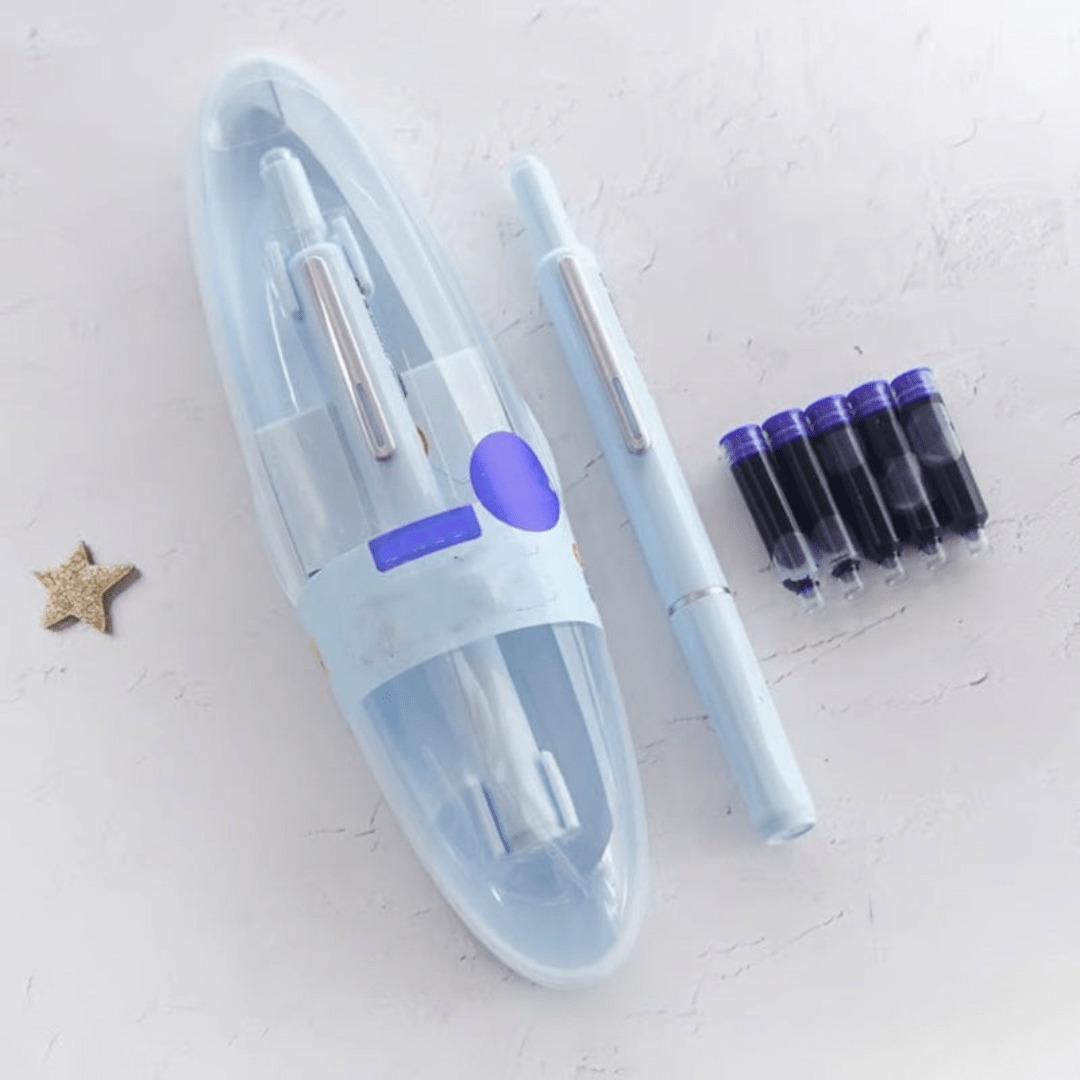 Scriptura Luxe Retractable Fountain Pen | Elegant fountain pen with smooth ink flow and timeless design