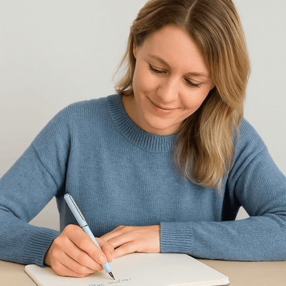 Scriptura Luxe Retractable Fountain Pen | Elegant fountain pen with smooth ink flow and timeless design