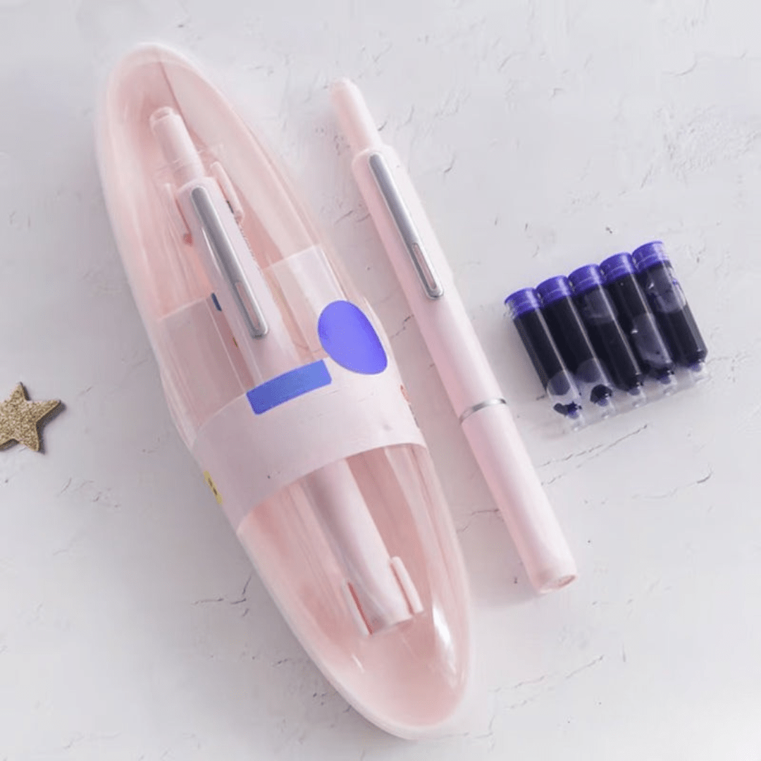 Scriptura Luxe Retractable Fountain Pen | Elegant fountain pen with smooth ink flow and timeless design