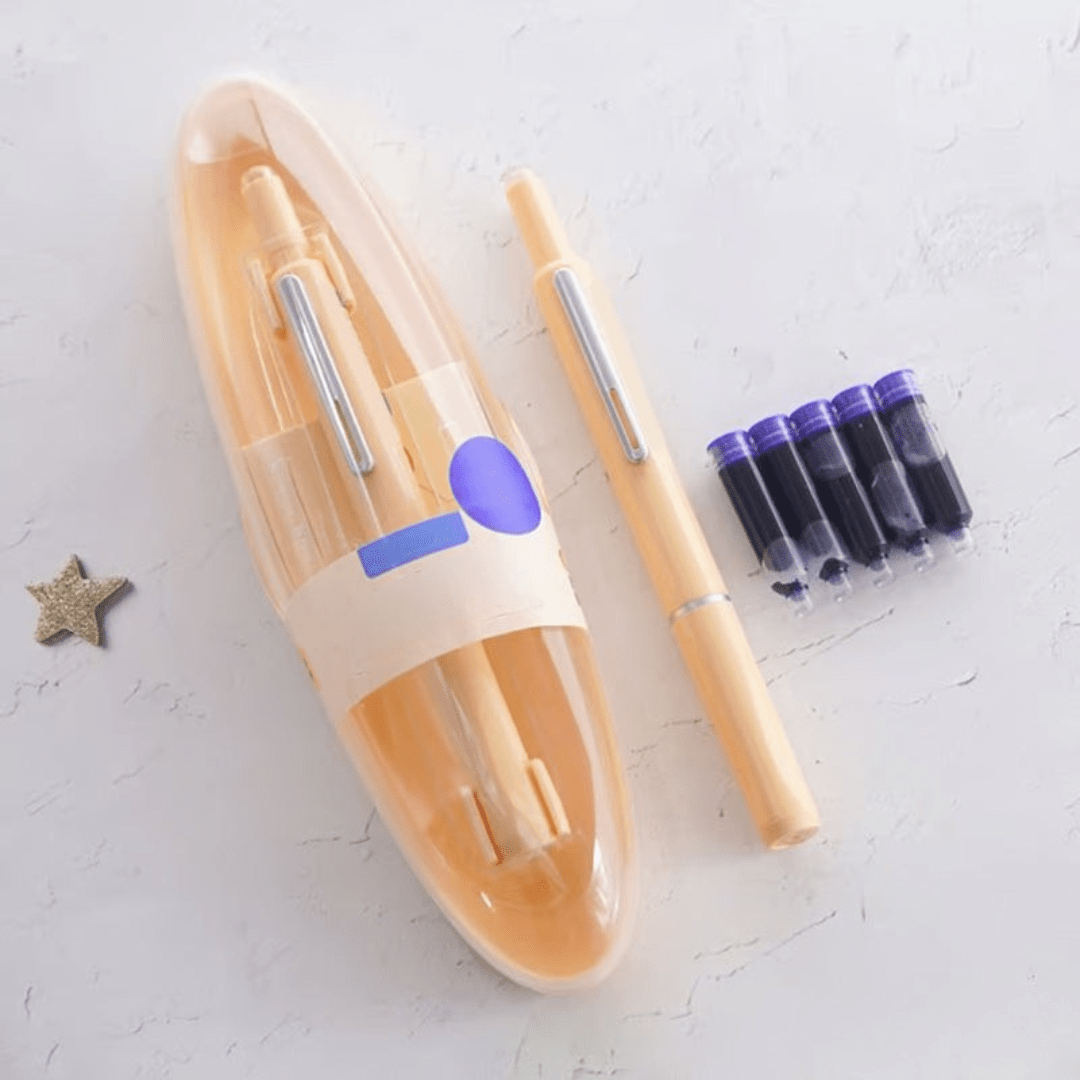 Scriptura Luxe Retractable Fountain Pen | Elegant fountain pen with smooth ink flow and timeless design