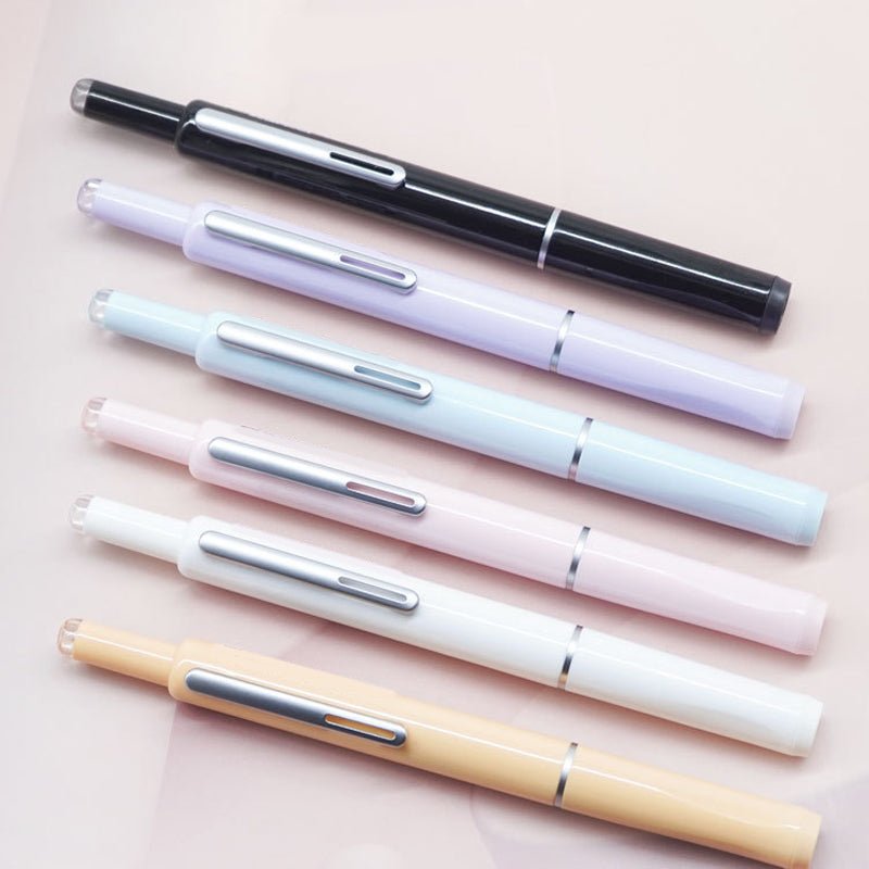Scriptura Luxe Retractable Fountain Pen | Elegant fountain pen with smooth ink flow and timeless design