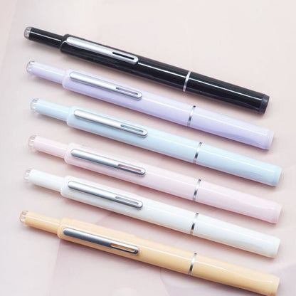 Scriptura Luxe Retractable Fountain Pen | Elegant fountain pen with smooth ink flow and timeless design