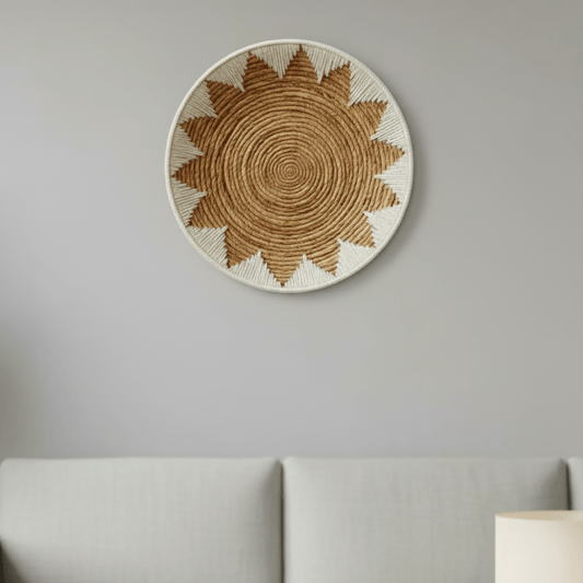 SEAGRAVO – Handgefertigte Wandkörbe aus Seegras im Stammesstil für natürliche Interieurs 0