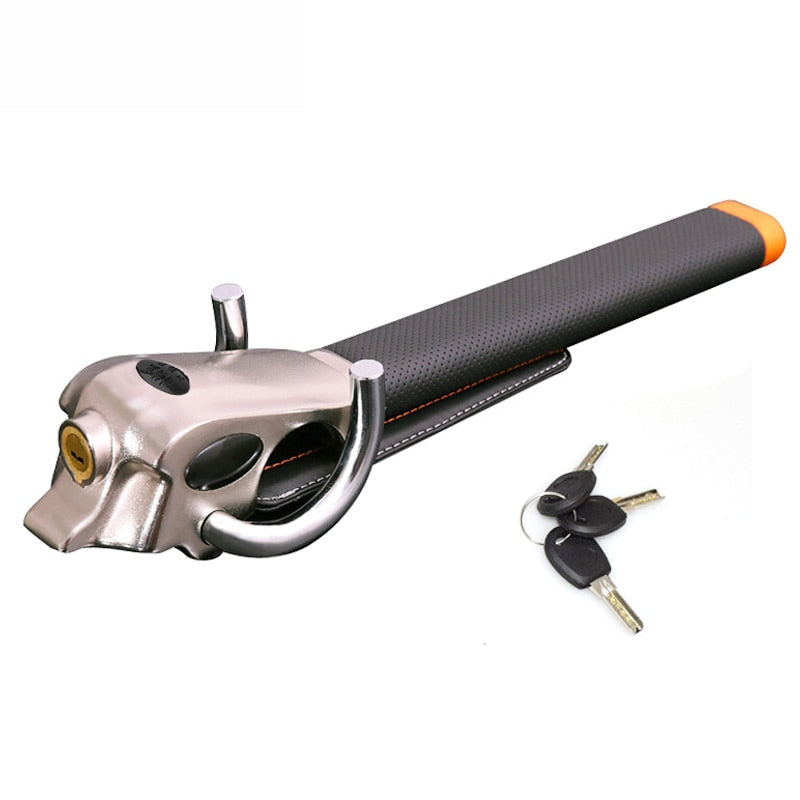 LOCKSHIELD – Lenkradschloss mit Alarmfunktion und 3-fach Sicherung