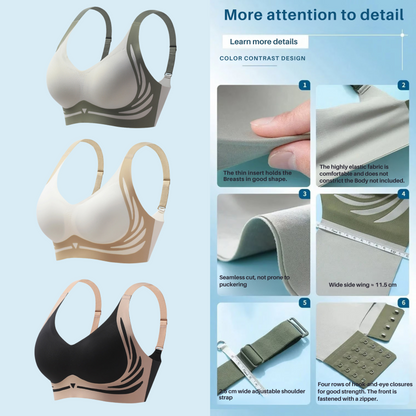 CURVANA – Wireless Bra for All-Day Comfort and Support