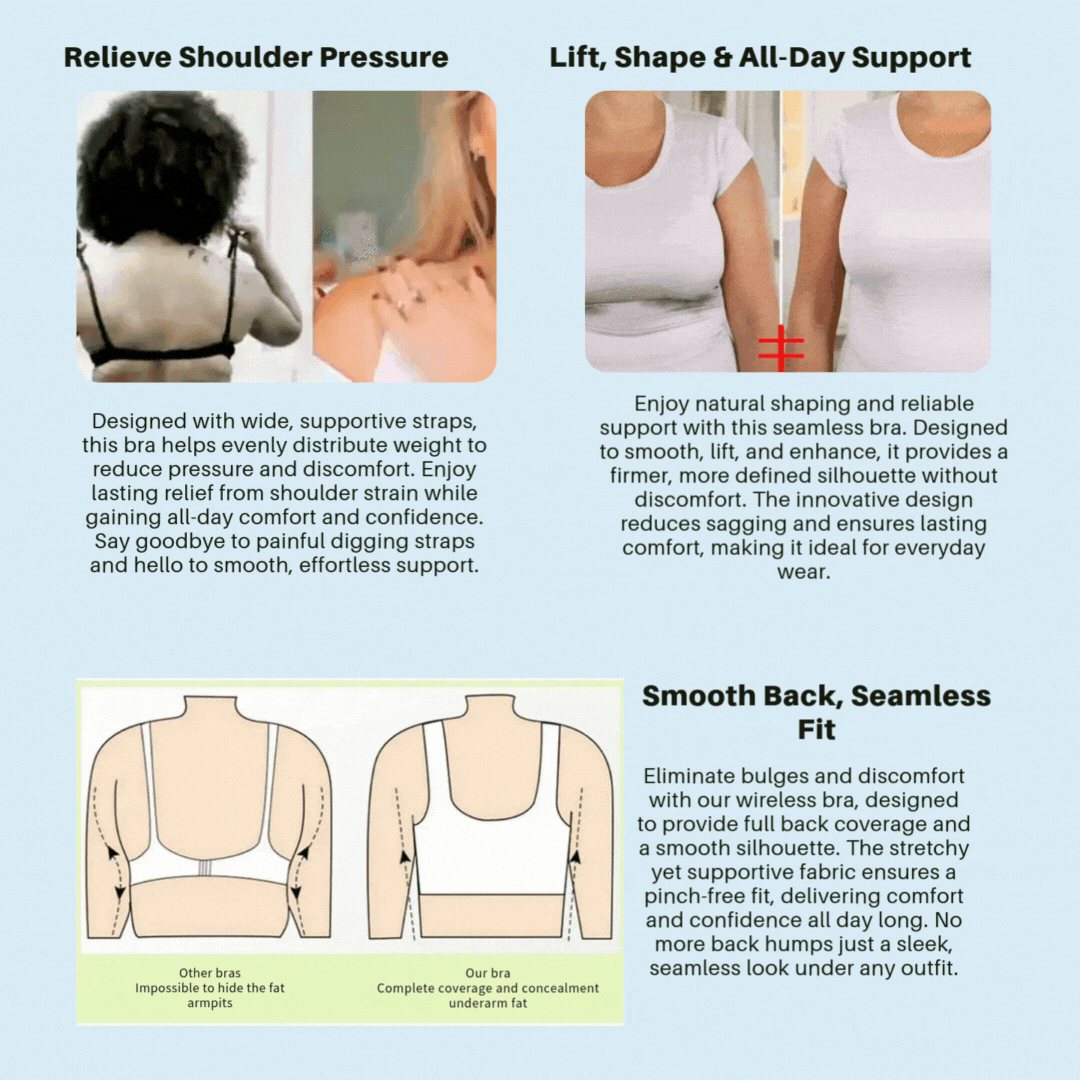 CURVANA – Wireless Bra for All-Day Comfort and Support
