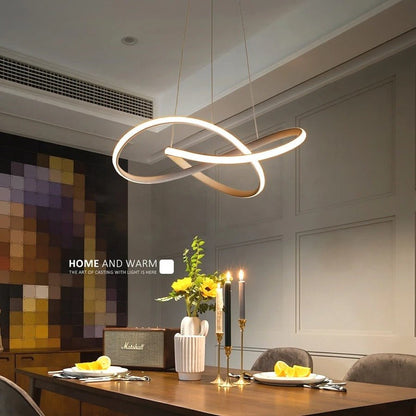 CLOVISHINE – Suspension élégante au design trèfle pour espaces modernes
