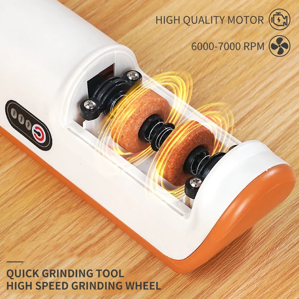 SHARPTUNE – Automatischer elektrischer Messerschärfer mit 3 Geschwindigkeitsstufen 2