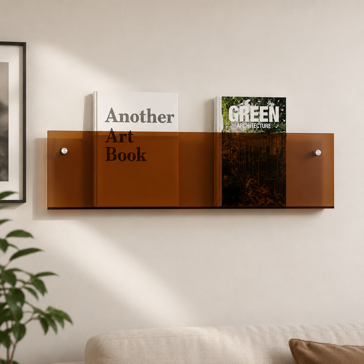 SHELFORA – Porte-revues mural élégant pour des intérieurs contemporains