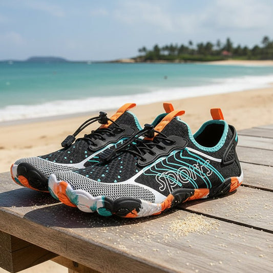 SHOREX – Schnelltrocknende Wasserschuhe für Damen und Herren mit stabilem, rutschfestem Halt 0