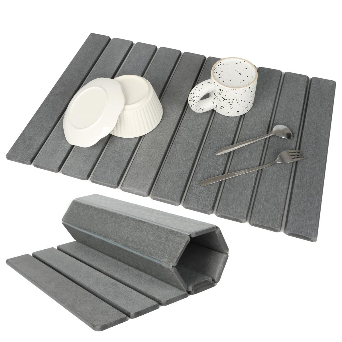 SILICADRY – Schnelltrocknende Diatomit-Steinmatte für saubere, hygienische Oberflächen 8