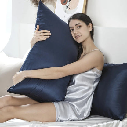 SILKESSENCE – Kissenbezug aus Maulbeerseide, 25 Momme, Luxusbezug für Haar und Haut 13