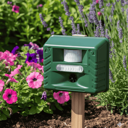 SKYGARD – Ultraschall-Vogelabwehrsystem für Haus und Garten 0