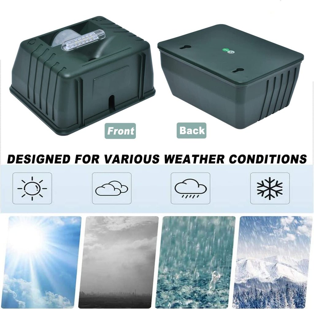 SKYGARD – Ultraschall-Vogelabwehrsystem für Haus und Garten 4