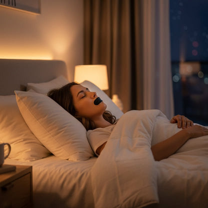 SLEEPSEAL – Sanfte Mundstreifen für besseren Schlaf, Anti-Schnarch-Lösung 1