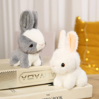 SLEEPYBUN – 14 cm weicher Plüschhase mit langen Ohren für Kinder und Babys 4