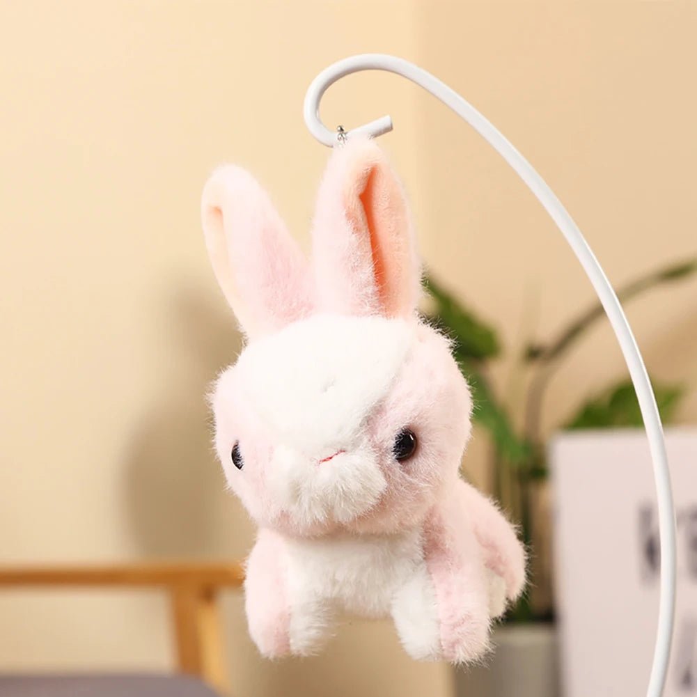 SLEEPYBUN – 14 cm weicher Plüschhase mit langen Ohren für Kinder und Babys 8