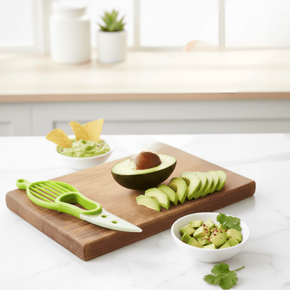 SLICEPRO – 3-in-1-Avocadoschneider für schnelle, saubere Zubereitung 0