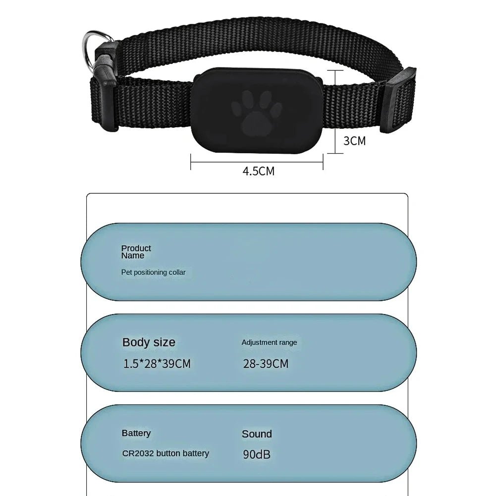 SNOUTRACK – Intelligenter GPS-Haustier-Tracker mit verstellbarem Halsband für Hunde und Katzen 7