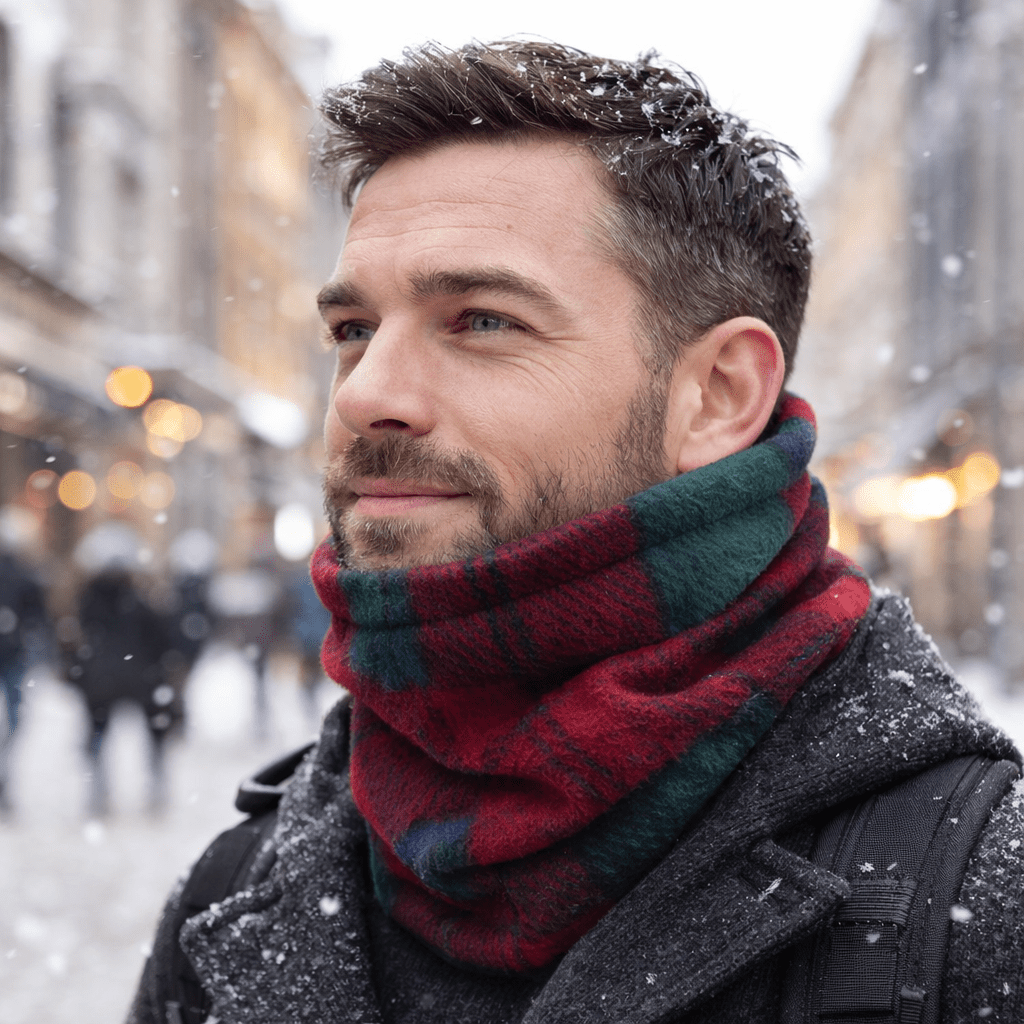 SNOWBAND – Verstellbarer Winter-Nackenwärmer mit Fleecefutter für den Außenbereich 0