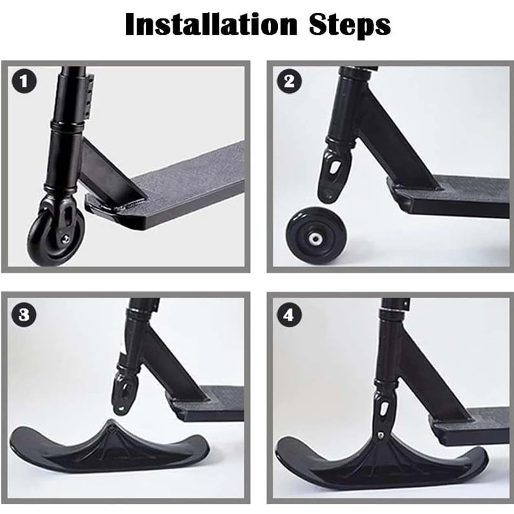 SNOWSCOOTER PRO – Umbausatz für Kinder-Schneescooter, Schlitten und Skiboards 5