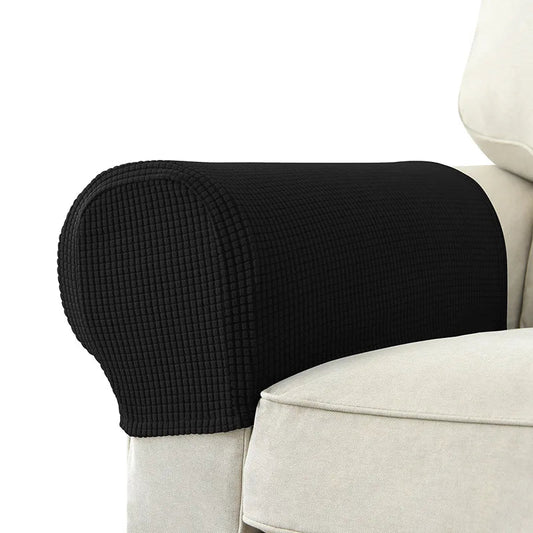 SOFAGUARD – 2-teilige wasserdichte Armlehnenbezüge mit gestepptem Jacquard-Design 0