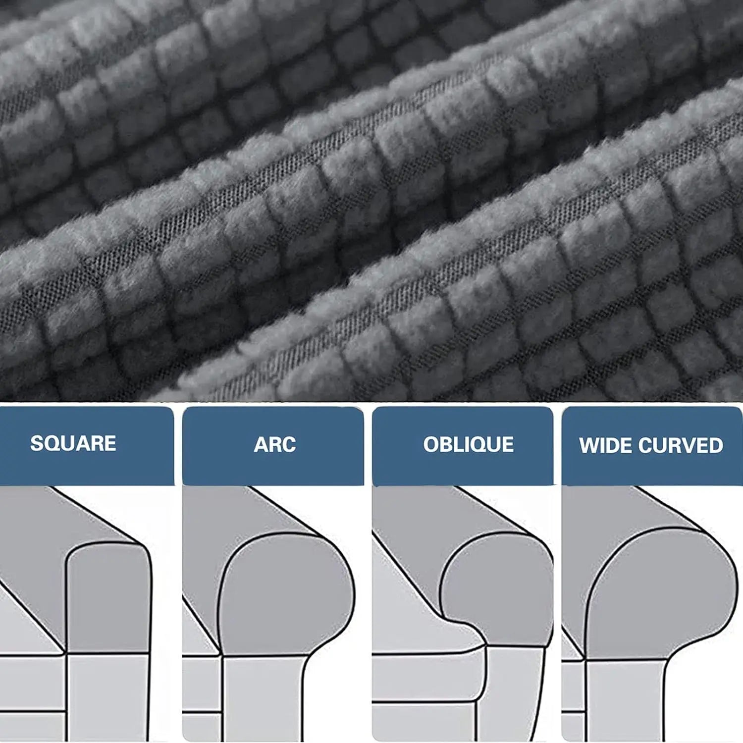 SOFAGUARD – 2-teilige wasserdichte Armlehnenbezüge mit gestepptem Jacquard-Design 6