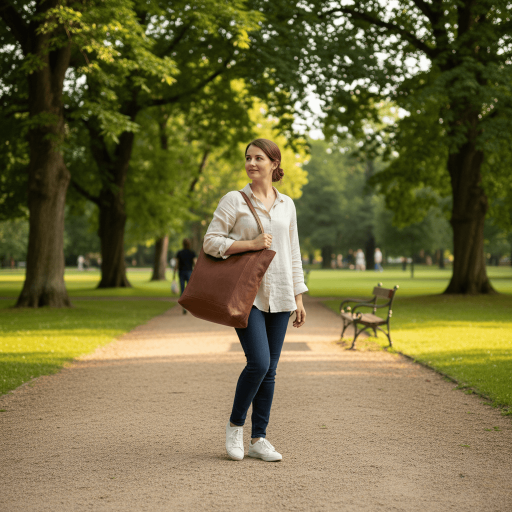 SOFIELA – Elegante Leder-Umhängetasche für den Alltag 5