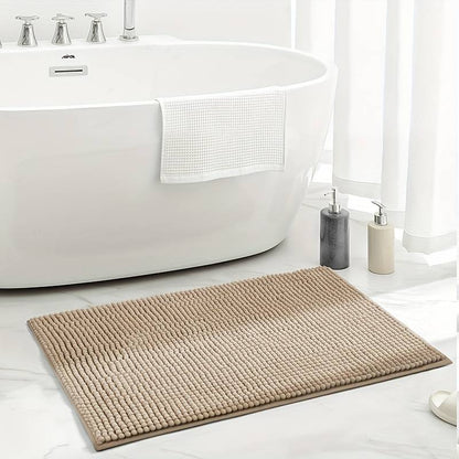 SOFTDRY – Chenille-Mikrofaser-Badematte mit rutschfester Unterseite 4