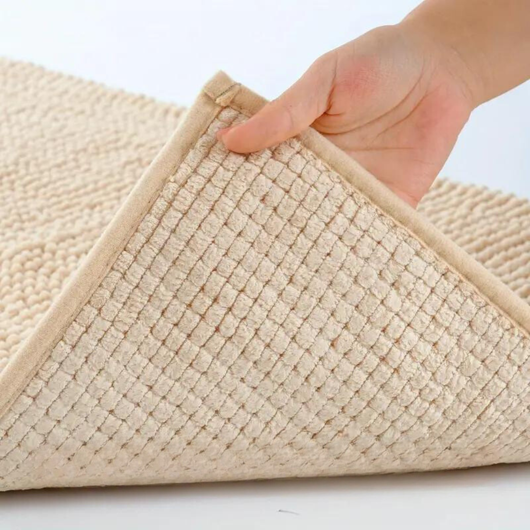 SOFTDRY – Chenille-Mikrofaser-Badematte mit rutschfester Unterseite 5