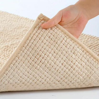 SOFTDRY – Chenille-Mikrofaser-Badematte mit rutschfester Unterseite 5
