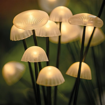 SOLARSHROOM – Wetterfestes 15-LED-Pilzlichter-Set für die Außendekoration 0