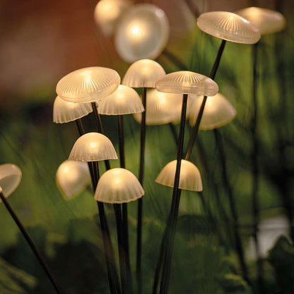 SOLARSHROOM – Wetterfestes 15-LED-Pilzlichter-Set für die Außendekoration 2