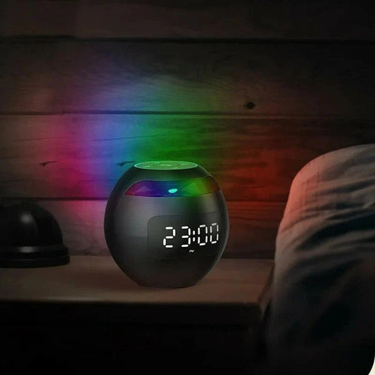 SONORIX – Digitaler Wecker mit integriertem Bluetooth-Lautsprecher und Umgebungslicht 1