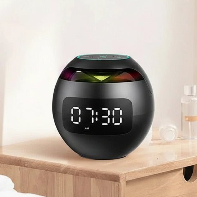 SONORIX – Digitaler Wecker mit integriertem Bluetooth-Lautsprecher und Umgebungslicht 3