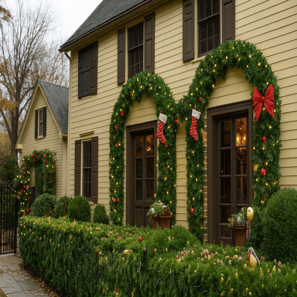 SPARKLE PINE – 5 Meter lange Weihnachtsgirlande mit 100 warmweißen LED-Lichtern 2