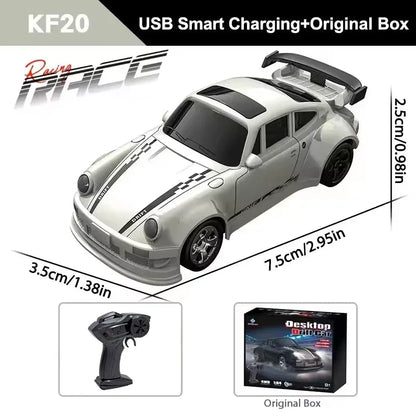 DRIFTLITE – Mini-4WD-RC-voiture avec commande stable et accélération rapide