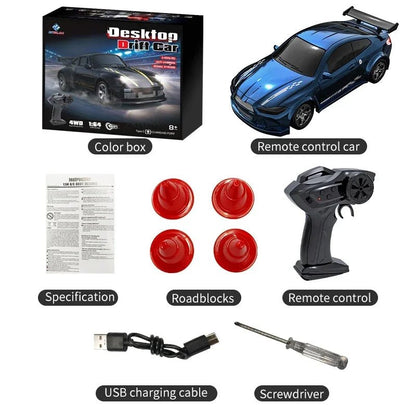DRIFTLITE – Mini-4WD-RC-voiture avec commande stable et accélération rapide