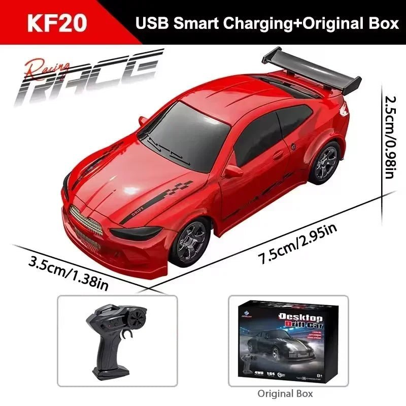 DRIFTLITE – Mini-4WD-RC-voiture avec commande stable et accélération rapide