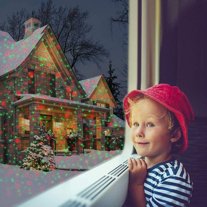 STARGLEAM – Rot- und Grünlaserprojektor für festliche Außenbeleuchtung 5