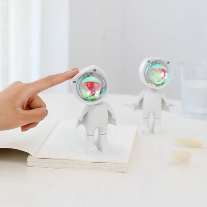 STELLABOT – Astronautenroboter-Regenbogenlicht mit wiederaufladbarer Umgebungsbeleuchtung 2